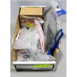 MISC LOT: INCLUDES ELECTRICAL, A BELL MECHANISM