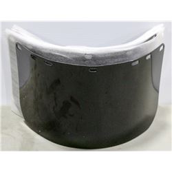 LOT OF 4 NEW TINTED FACE SHIELDS