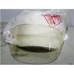 LOT OF 4 CLEAR FACE SHIELDS