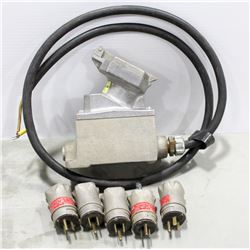 BOX WITH COOPER/CROUSE HINDS EXPLOSION-