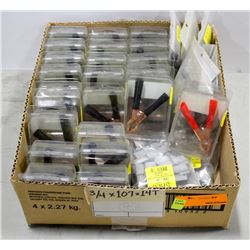 BOX OF 23 CLAMPS 50 AMP AND MORE