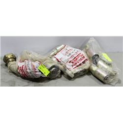 LOT OF ASSORTED BRASS FITTINGS