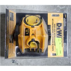 DEWALT DOOR LOCK INSTALLATION KIT