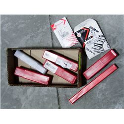 BOX OF ASSORTED SPECIALTY DRILL BITS