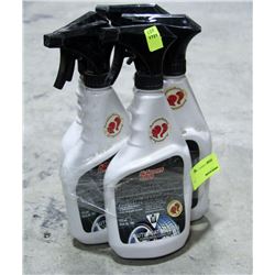 5 BOTTLES OF KLEENFLO BRAKE, DISC & WHEEL CLEANER