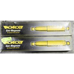 LOT OF 2 MONROE GAS MAGNUM SHOCK ABSORBERS