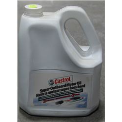 4 LITRE JUG OF CASTROL SUPER OUTBOARD MOTOR OIL
