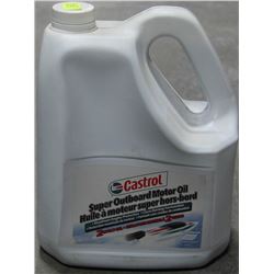 4 LITRE JUG OF CASTROL SUPER OUTBOARD MOTOR OIL