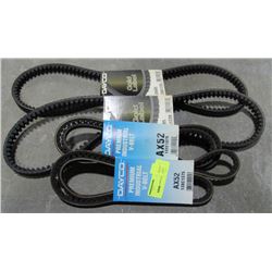 GROUP OF 4 ASSORTED BELTS