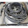 Image 1 : PALLET OF HEAVY DUTY ELECTRICAL WIRE & BOX