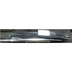 PALLET OF ASSORTED METAL ROOFING MATERIAL