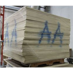 PALLET OF IKOTHERM INSULATED PANELS, 4 FT X 4 FT