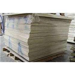 PALLET OF IKOTHERM INSULATED PANELS, 4 FT X 4 FT