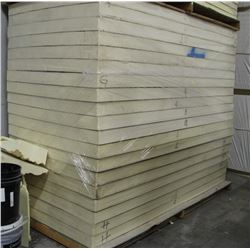 PALLET OF IKOTHERM INSULATED PANEL, 4 FT X 8 FT