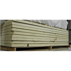 PALLET OF IKOTHERM INSULATED PANEL, 4 FT X 8 FT