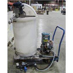 LEESON ELEC SPRAYER ON CART, MODEL #M6C14FC7J