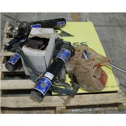 PALLET OF MISC HARDWARE, TOOLS, AND MORE