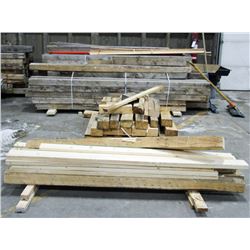 LARGE LOT OF LUMBER