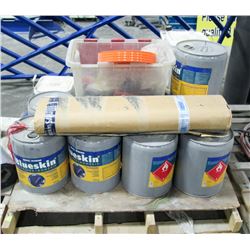 PALLET OF VARIOUS ADHESIVES & MORE