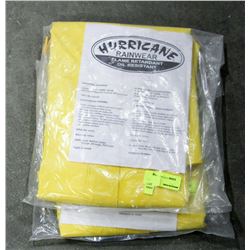 LOT OF 2 HURRICANE RAINWEAR LONG COAT SIZE LARGE