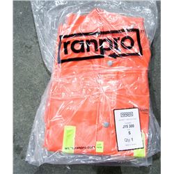 LOT OF 2 RAINPRO CONTRACTOR JACKET, SIZE SMALL