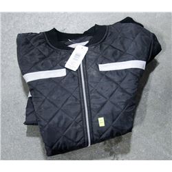 WORK KING QUILTED JACKET WITH REFLECTORS, SIZE XL