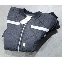 WORK KING QUILTED JACKET WITH REFLECTORS, SZ 2XL