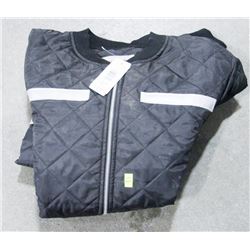 WORK KING QUILTED JACKET WITH REFLECTORS, SZ 2XL