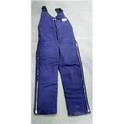 NORTH INSULATED BIB OVERALLS, SIZE SMALL