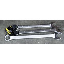 3 NEW STANLEY WRENCHES, 1-1/4", 1-1/8", 1-1/2"