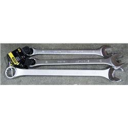 3 NEW STANLEY WRENCHES, 1-1/4", 1-1/8", 1-1/2"