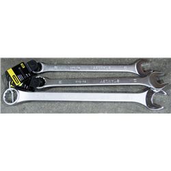 3 NEW STANLEY WRENCHES, 1-1/4", 1-1/8", 1-1/2"