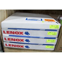 LOT OF 4 LENNOX BAND SAW BLADES