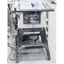 DELTA SHOPMASTER 10" TABLE SAW WITH STAND