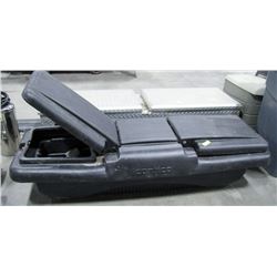 COMTICO BLACK TRUCK TOOL BOX, APPROX 60" WIDTH