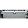 Image 1 : CHROME SIDE OPEN TRUCK TOOL BOX, APPROX 61" WIDTH