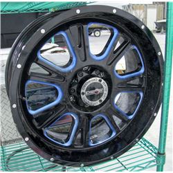 PAIR OF NEW VISION FURY RIMS, 20 X 9