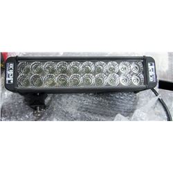 WORK LAMP  2.5X12, LED, DOUBLE BAR FLOOD, 9.32V