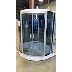 BLUE SERIES 533 STEAM SHOWER ROOM WITH OVERHEAD