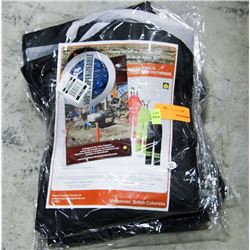 LOT OF 3 HI-VIS FIRE RETARDANT BIB PANTS, SIZE XL