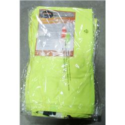 LOT OF 4 HI-VIS BIB PANTS SIZE SMALL
