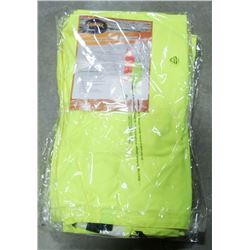 LOT OF 4 HI-VIS BIB PANTS SIZE SMALL