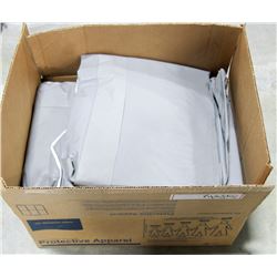 CASE OF 12 GRAY HOODED COVERALLS SIZE 2XL