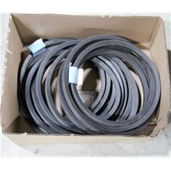 BOX OF ASSORTED NEW BELTS