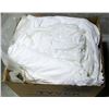 Image 1 : BOX OF DISPOSABLE HOODED WHITE COVERALLS,