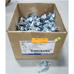 BOX OF NEW COBRA 1 INCH PIPE CLAMPS
