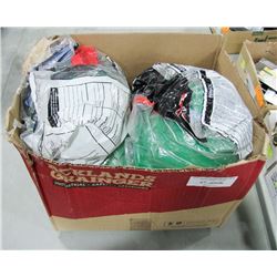 BOX OF 6 NEW GREEN HARD HATS