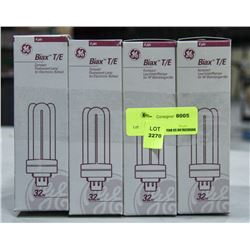 LOT OF 12 GE BIAX T/E COMPACT FLOURESCENT LAMP