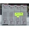 Image 1 : LOT OF 12 GE BIAX T/E COMPACT FLOURESCENT LAMP