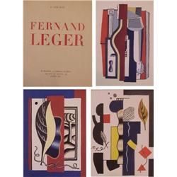 Book: Fernand Leger (with five pochoirs) FERNAND L